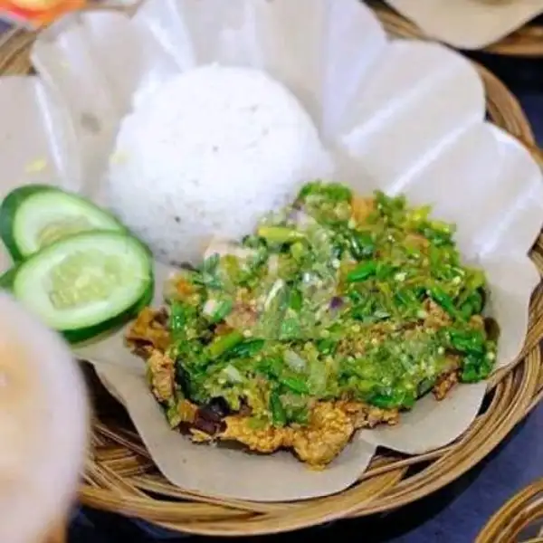 Ayam Geprek CABE HIjo pels nasi | Ayam Goreng Kalasan, Panbil Mall