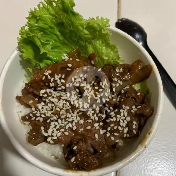 Rice Bowl Beef Teriyaki | Thai Tea Jajankuy