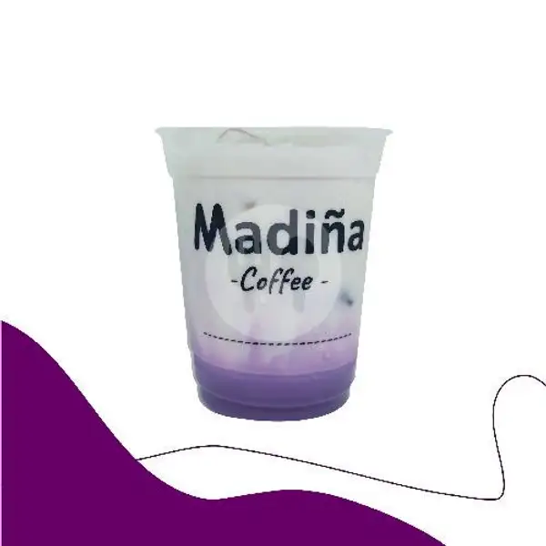 Iced Taro Latte | Madina Coffee