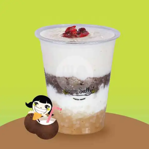 Yogurt Coconut Smoothies | Sour Sally - Frozen Yogurt, Grand Indonesia