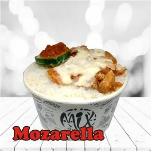 Ayam Geprek Spicy Mozza | Mix Food Express, Sukolilo