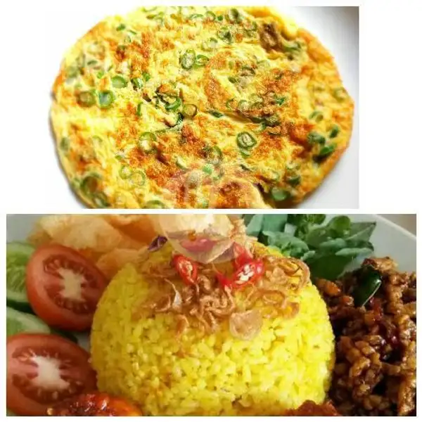 Nasi Kuning Telor Dadar | Nasi Kuning dan Nasi Goreng Hj. Ida, Subyadinata