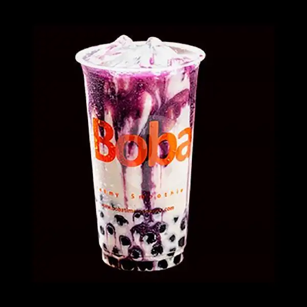 Taro Milk Boba Large | Boba Time Wongkito