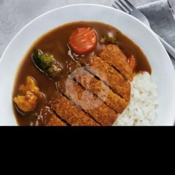 Chiken Katsu Curry + Nasi Putih | Kongo Ryori
