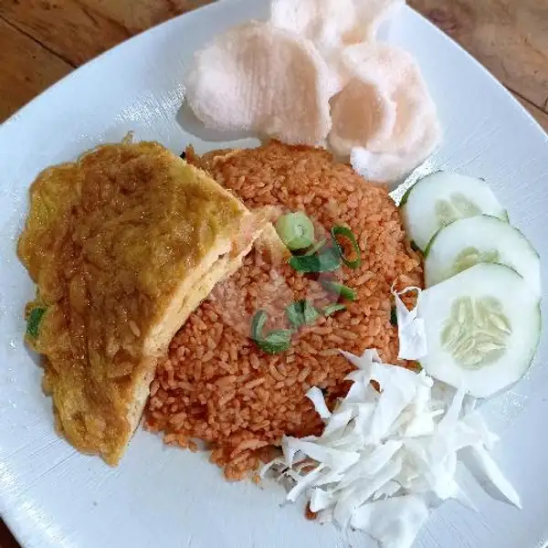 Paket Nasi Goreng Padang + Teh Obeng | Ayam Penyet Uda Hen, Perum Villamas