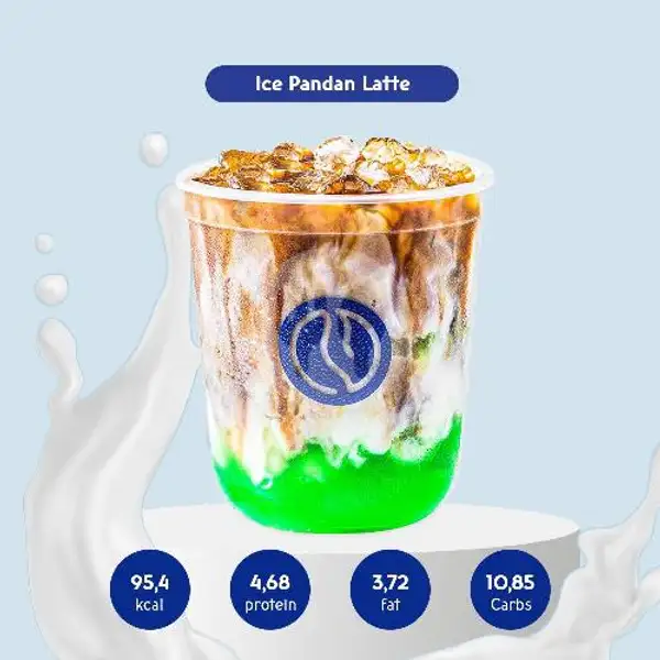 Ice Pandan Latte | Dietgo, Makanan Diet Sehat, Sumur Bandung