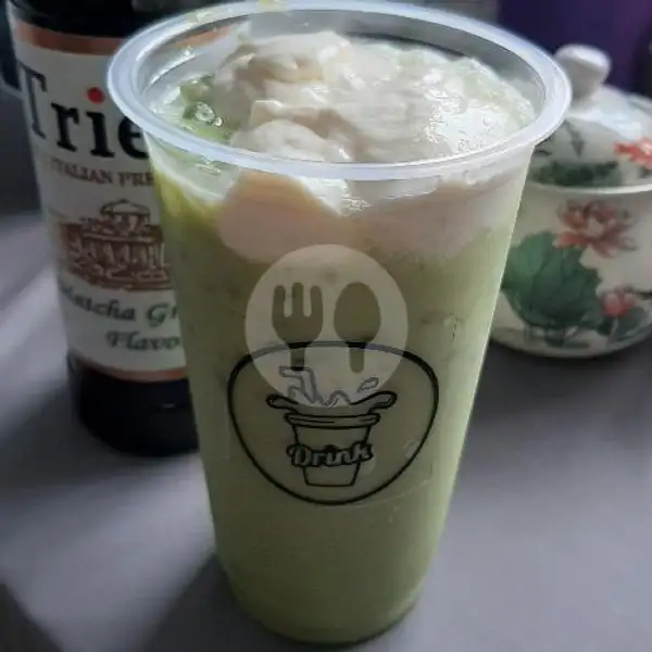 Drink Cheess Green Tea Besar | Drink, drink, Waru Jaya