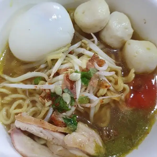 Indomie Miso + Bakso dan Telur Rebus | Kedai Kopi Aguan, Permata Regency