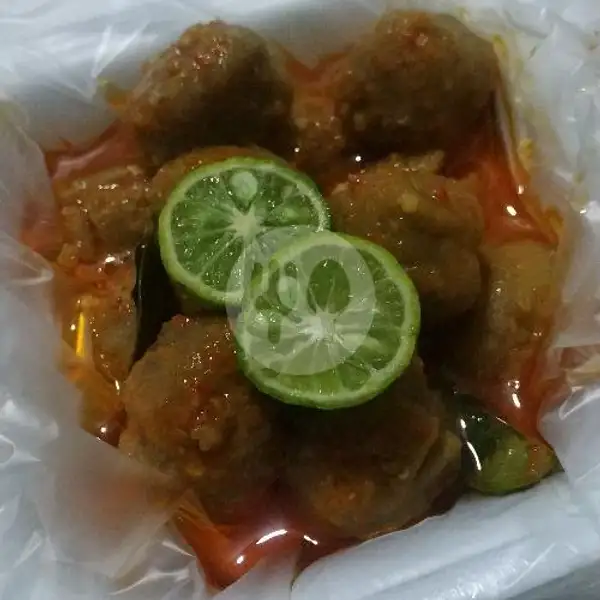 Pentol Bakso Sapi | Ayam Goreng Sambal Pete Husna, Cimanggah