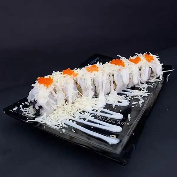 Ebi Cheese Roll | Tanoshii Sushi, Poris
