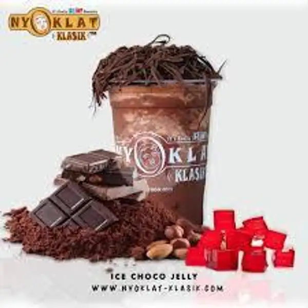 Ice Choco Jelly | Nyoklat Klasik dan Bakwan Prasmanan, Suko Manunggal