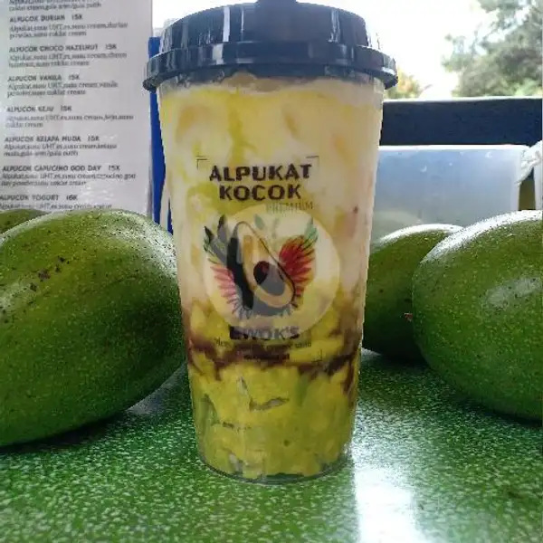 Alpucok Durian Xtra Large | Alpukat Kocok Premium Ewoks, Bakti Utama