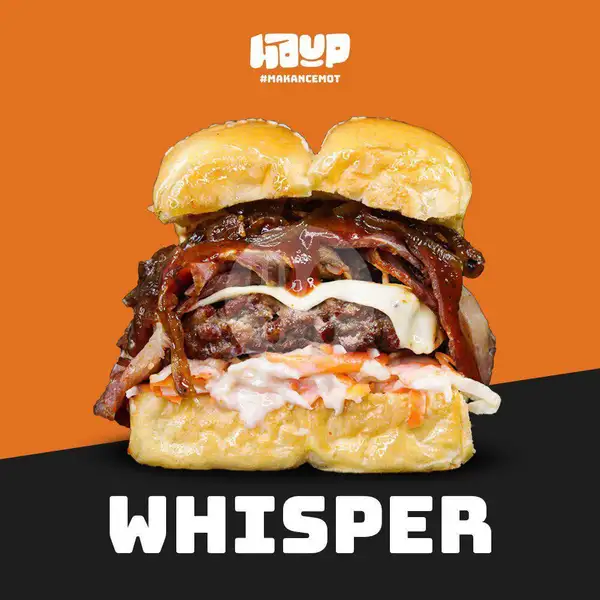 Whisper | Haup Burger, Dieng