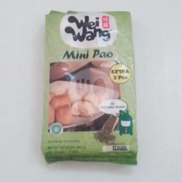 Wei Wang Minipao Kacang Hijau Isi 23+2 Pcs | Frozza Frozen Food