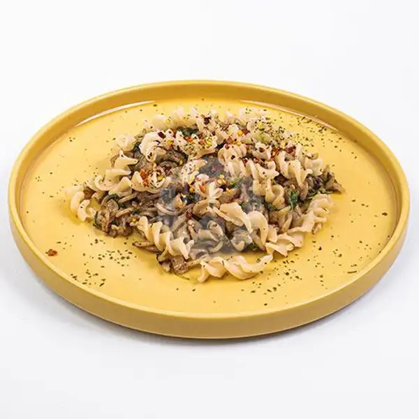 Aglio Olio Pasta | BURGREENS - Healthy, Vegan, and Vegetarian, Menteng