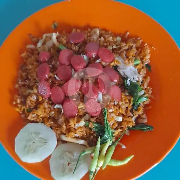 Nasi Goreng Sosis | Warung BANG AL Lidah Kulon