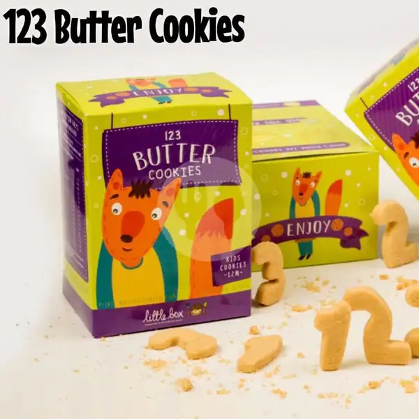 123 Butter Cookies 150 gr | Little Box, Semeru