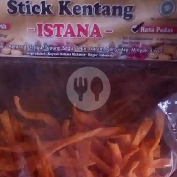 Stik Kentang Spicy | Toko MMsnacks Lapis Talas Bogor & Amanda, Gopli