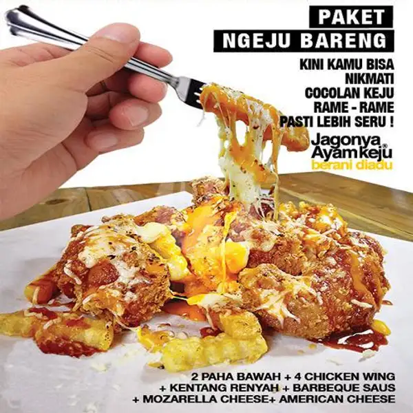 Paket Berbagi / Ngeju Bareng | Cheese Chicken, Kukusan