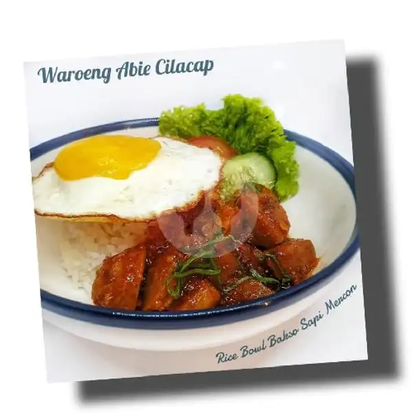 Ricebowl Chicken Bakso Saus Thailand | Waroeng Abie, Cilacap Tengah