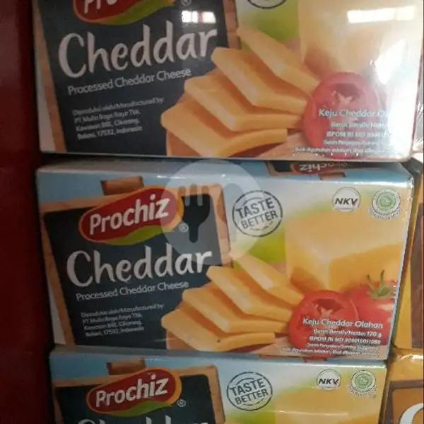 Prochiz Cheddar Cheese 170gr | Berkah Frozen Food, Pasir Impun