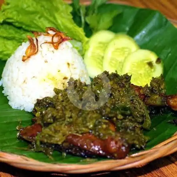 Ayam Bakar Sambal Ijo + Nasi + Es Teh | GEPREK TWINS
