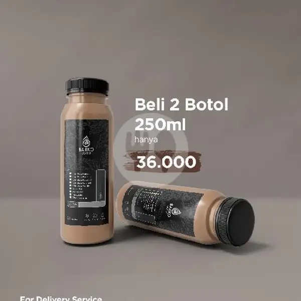 Promo Paket 2 Botol 250ml | Barko Coffee, Jl. Perjuangan Raya
