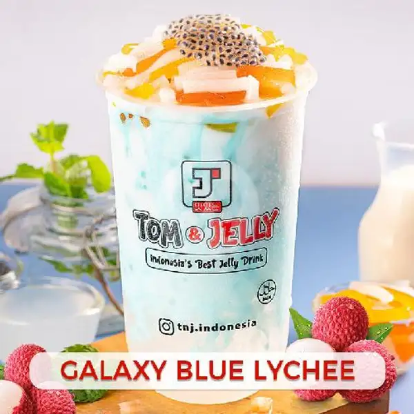 Lychee Galaxy Blue | Minuman Tom And Jelly, Kezia
