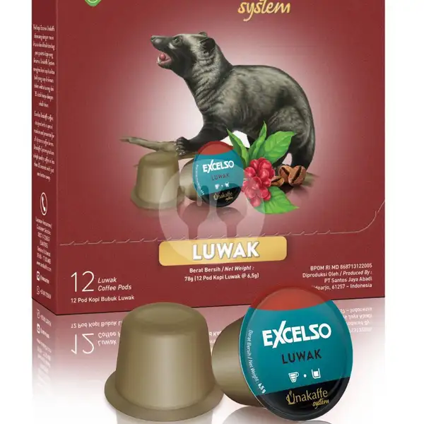 Capsule Luwak | Excelso Coffee, Mall SKA