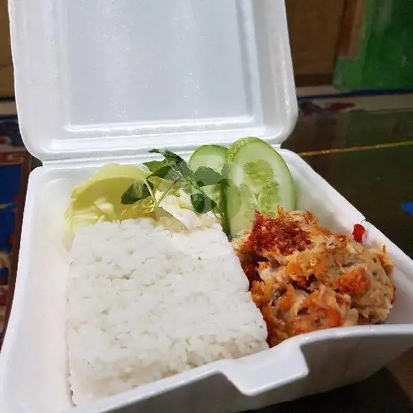 Nasi Ayam Geprek | Via Chicken, Tambak Dalam