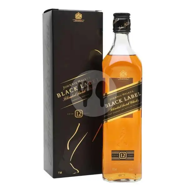 Johnnie Walker Black Label Whiskey 1000Ml  - Import | KELLER K Beer & Soju Anggur Bir, Cicendo
