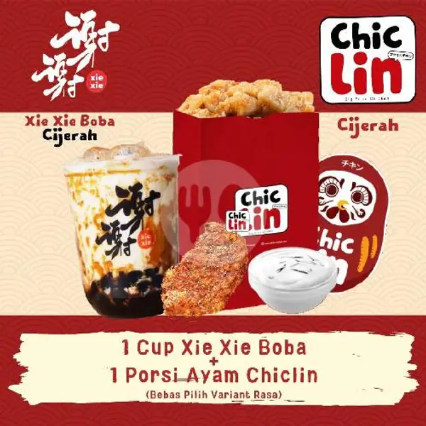 Promo Paket Chiclin+Xie Xie Boba | Chiclin, Cijerah