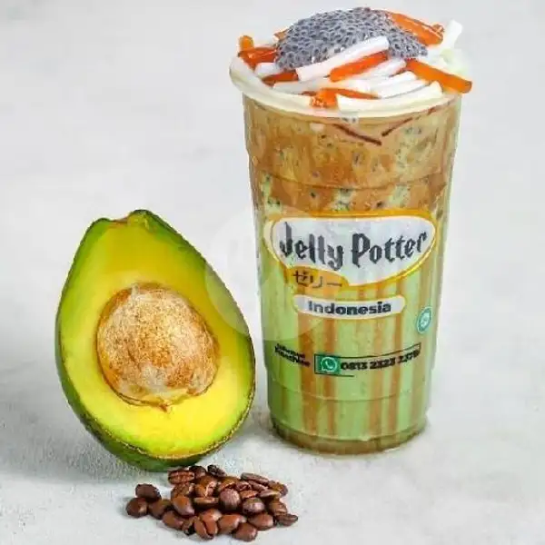 Coffee Delight Avocado | Jelly Potter, Neglasari