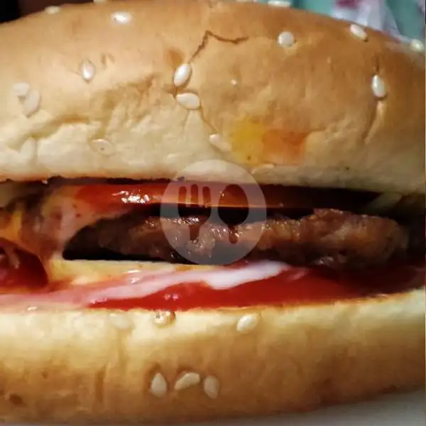 Beef Burger (Nagih, Harus Coba) | Agamasak Cilok Isi dan Burger, Camar Baru