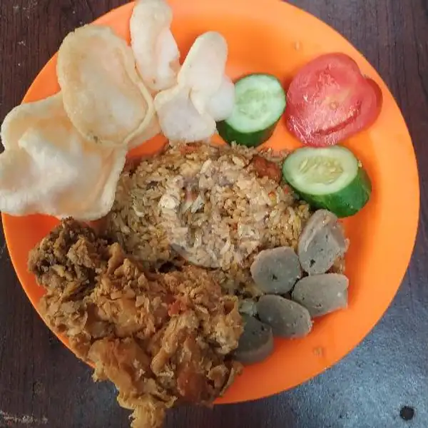 Paket Daoble Nasgor Ayam Geprek + Esteh | Ayam Geprek Santuy Kupang Teba, Batu Gajah