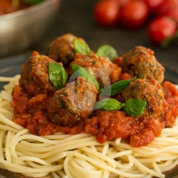 Spaghetti With Meatball | Oregano Kitchen, Canggu