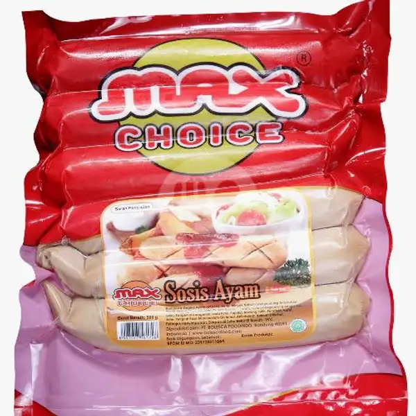 Max Sosis Jumbo Ayam 500Gr | Frozen Express, Nguter