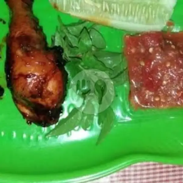 Tempong Ayam Bakar Jumbo Complit Tanpa Nasi | Lalapan Ayam Taliwang Hj.Riyati