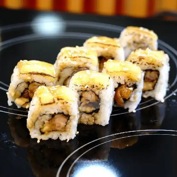 Chicken Teriyaki Cheese Roll | Oba Japanese, Kertajaya