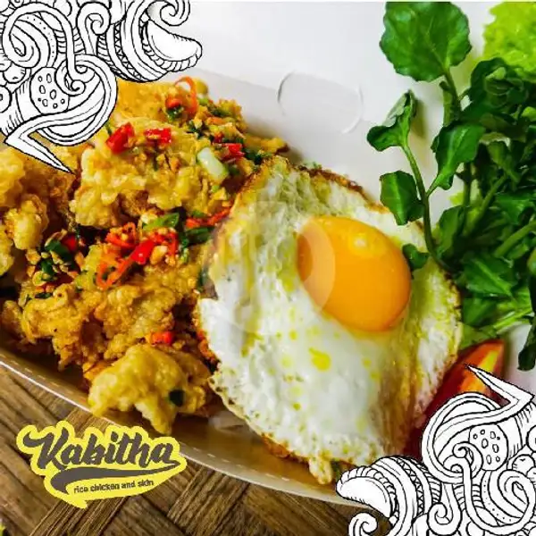 Nasi Ayam Goreng Cabe Garam | Kabitha Food, Surapati