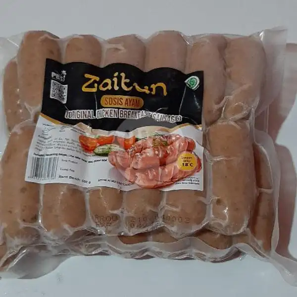 Sosis Ayam Zaitun Breakfast 500 Gr | Rizky Frozen Food