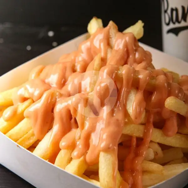 Nachos Fries | Burger Bangor Express, Springlake Bekasi