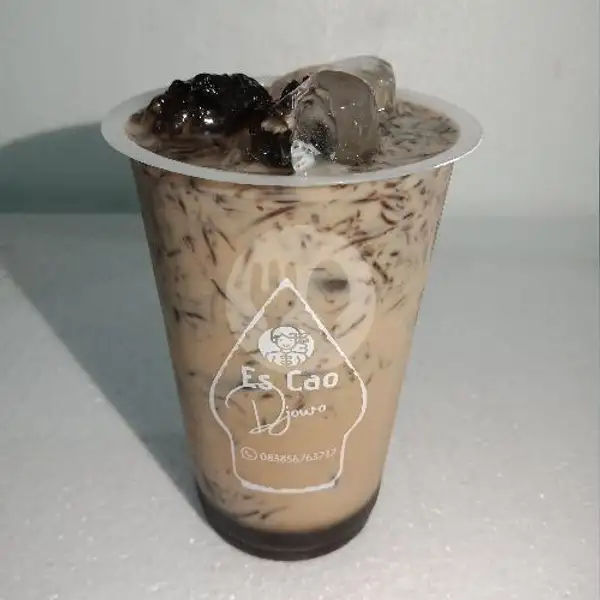 Es Cao Caramel Latte | Es Cao Djowo
