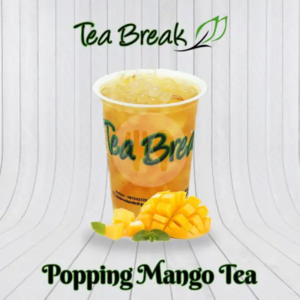 Popping Mango Tea | Tea Break, Mall Olympic Garden