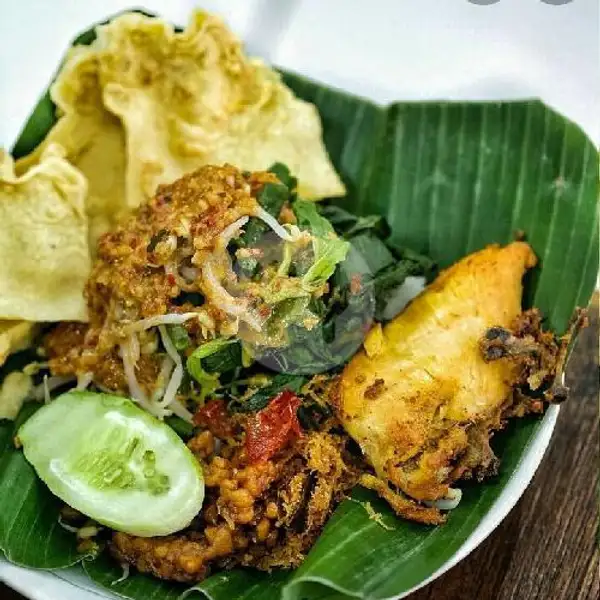 Nasi Pecel Madiun Ayam | Depot Raita, Foodcourt Urip Sumoharjo