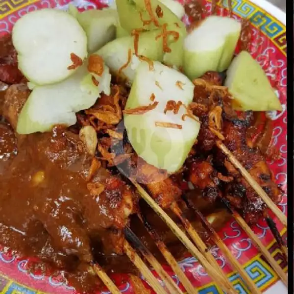 Sate Ayam + Lontong | Madura Food, Blimbing