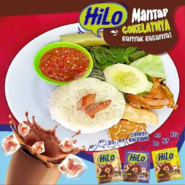 Paket Hemat Nastemay+ Es Susu Hilo | Nasi Tempong Lina, Denpasar