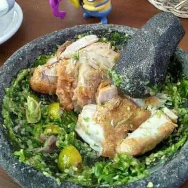 ayam geprek sambal hijau tanpa nasi | Oreo Dessert Cup