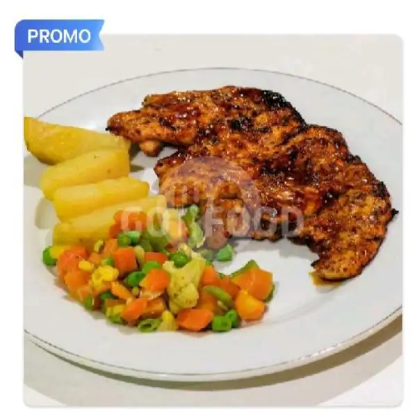 Chicken Barbeque Lada Hitam | Pulung Steak & Rib's, Sidorejo