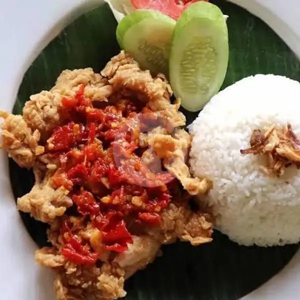 Nasi Ayam Geprek | Ayam Goreng Serundeng Cipo Nasi, Bihun, Mie Geprek Ngopdul Coffee, Imam Bonjol
